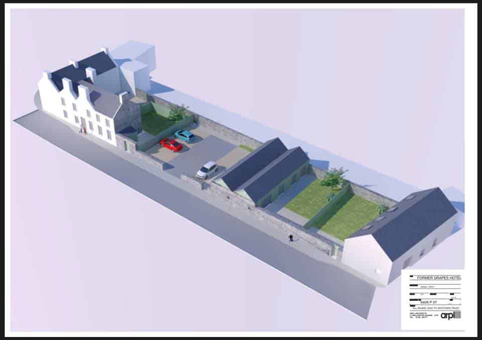 SOSCH - The Grapes, Whithorn, Dumfries & Galloway (artists impression)